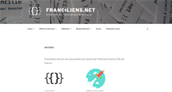 Desktop Screenshot of franciliens.net